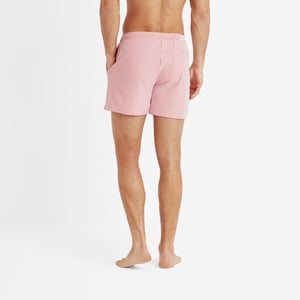 Micah Mens Shorts Washed Red Stripe