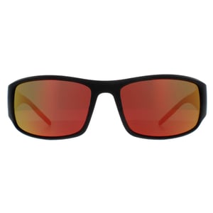 Bolle Wrap Mens Matte Black Volt+ Ruby Polarized King