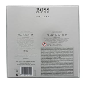 Hugo Boss Boss Bottled Eau de Toilette 50ml & Deodorant Spray 150ml Gift Set