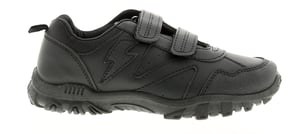 Rockstorm bolt boys kids school shoes black