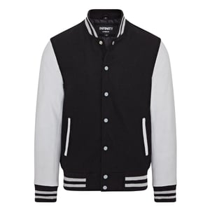 Letterman honkbalwollen leren Varsity-bomberjack - Genua