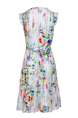 Bloemen Voile Katoen Jurk