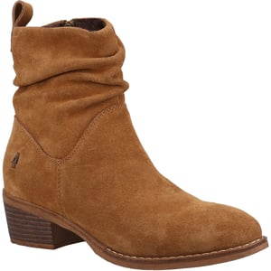 Hush Puppies Iris Suède Dameslaarzen Tan
