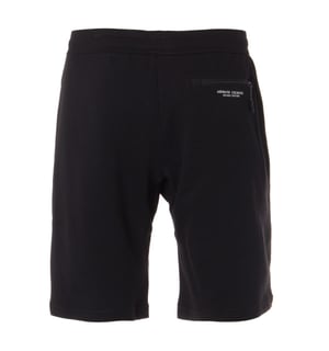Armani Exchange Zip Pocket Sweatshorts - Zwart