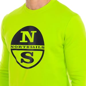 Long-sleeved crew-neck sweatshirt 9024130 men