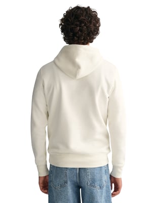 GANT Mens Regular Fit Shield Logo Pullover Hoodie