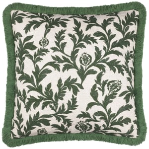Seventy Three Hedera Jacquard Feather Rich Cushion