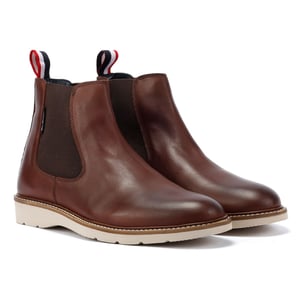 Ben Sherman Hampton Leren Herenlaarzen Bourgondië