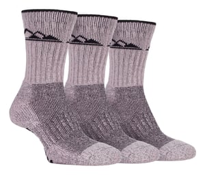 Storm Bloc - 3 Pairs Ladies Heavy Cushion Cotton Socks