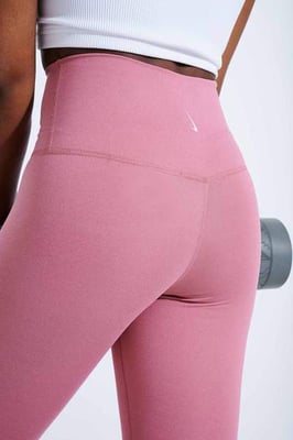 Nike Yoga Move to Zero Women's 7/8 Leggings Pastel Pink