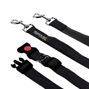 Regatta Hands Free Jogging hundkoppel (svart)