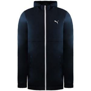 Puma Solid Mens Dark Slate Windbreaker Jacket