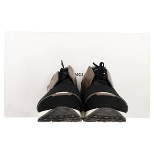 Balenciaga Race Runner Sneakers in Multicolor Leer en Suède