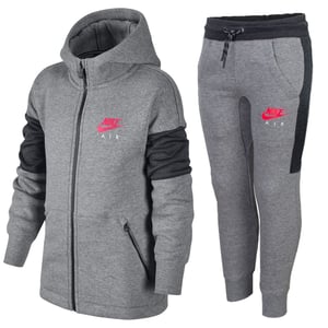Nike Air Boys NSW Tracksuit Full set in Grey