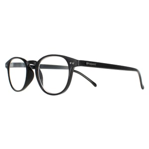 Polaroid Oval Unisex Glänsande Svart PLD 0008/R/CH Läsare +1,5