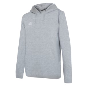 Umbro Dames/Dames Club Vrije Tijd Hoodie (Grijs gemêleerd/wit)
