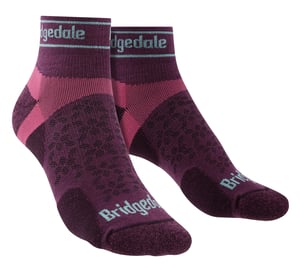 Bridgedale - Womens Sport Ultralight Merino Low Socks - Damson
