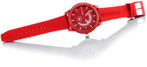 Tommy Hilfiger Denim Heren Horloge Rood 1791480