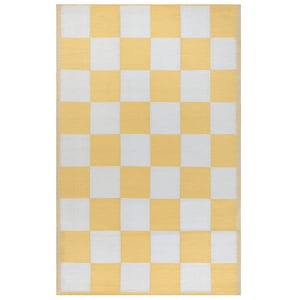 furn. Checkerboard Recycled Outdoor Rug