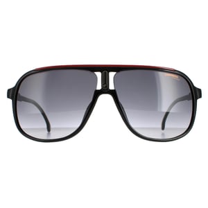 Carrera Aviator Mens Black Red Dark Grey Gradient 1047/S