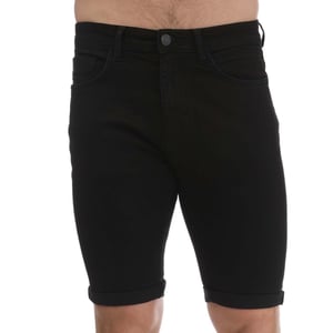 Men's Duck and Cover Zeki Denim Shorts in Black