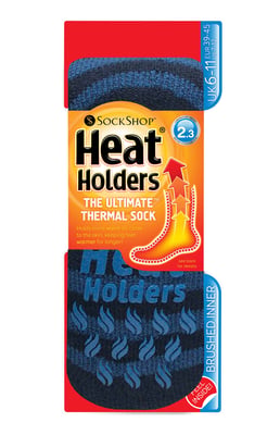 Heat Holders - Mens Thermal Slipper Socks