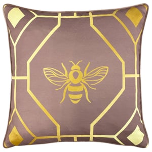 furn. Beedeco Geometric Piped Cushion Cover