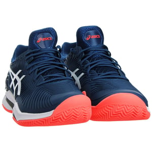 Asics Court FF 2 Clay Tennisschoenen Heren Blauw