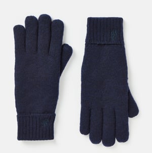 Joules BERWICK Mens Gloves Navy