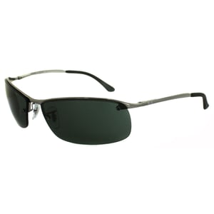 Ray-Ban Wrap Mens Gunmetal Green Sunglasses RB3183