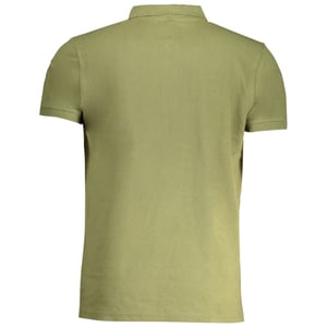 Cavalli Class Bold Logo Groene Polo Shirt
