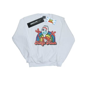 Disney Jongens Toy Story 4 Forky Talkin´ Trash Sweatshirt (Wit)