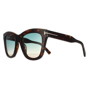 Tom Ford zonnebril Julie FT0685 52p Dark Havana Green Gradient