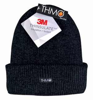 THMO - Thermal 40g 3M-isolering fodrad Chenille Beanie Mössa för damer