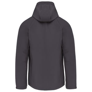 Ballin Est. 2013 Outdoorjas Softshell Hooded Jas Grijs