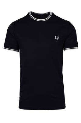 Men's Fred Perry Twin Tipped T-Shirt in Navy
