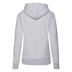 Fruit of the Loom Dames/Dames Classic Hooded Lady Fit Sweatshirt (Heide Grijs)