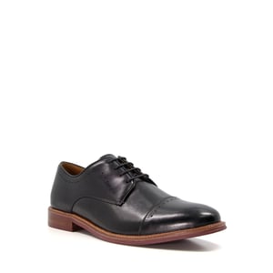 Dune Savion Leren Zwarte Oxford Schoenen Voor Heren