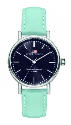River Woods Oswego dameshorloge Blauw RW340026
