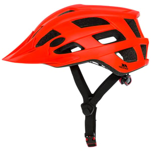 Trespass Adults Zrpokit Cycle Helmet (Neon Red)