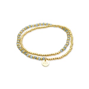 Luxenter Zira armband afgewerkt in 18k geel goud