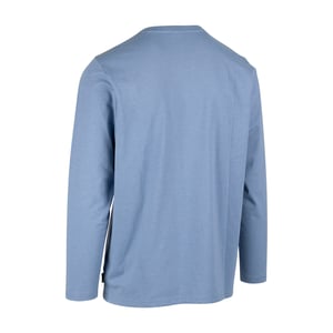 Trespass Heren Kulam Bedrukt T-shirt met lange mouwen (Denim Blue Marl)