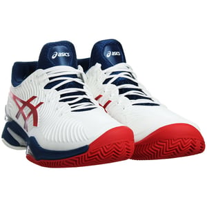 Asics Court FF 2 Clay Tennis Heren Witte Sneakers