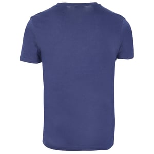 Moschino Taped Shoulder Logo Navy BlueT-Shirt