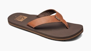 Reef Men's Twinpin Brown Sandals