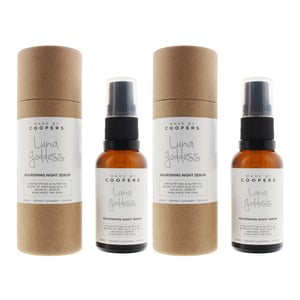 Made By Coopers Luna Goddess Nourishing Night Serum 30ml All Skin Types x 2