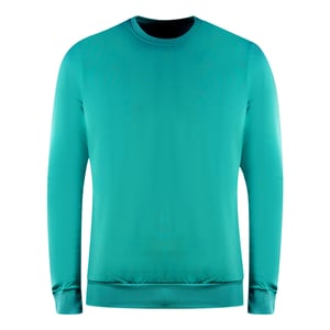 Lyle & Scott Golf Tech Crew Neck Teal Green Jumper