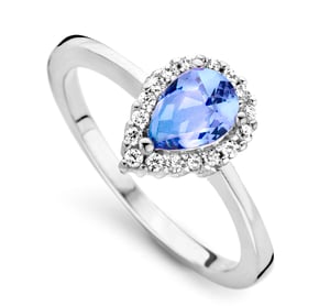 Orphelia Dames 925 Sterling Zilveren Ring - Zilver ZR-7226/BT