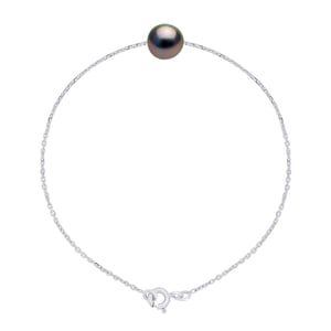 Bracelet Real Cultured Tahiti Pearl Round 8-9 mm