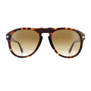 Persol Aviator Mens Havana Brown Gradient Sunglasses